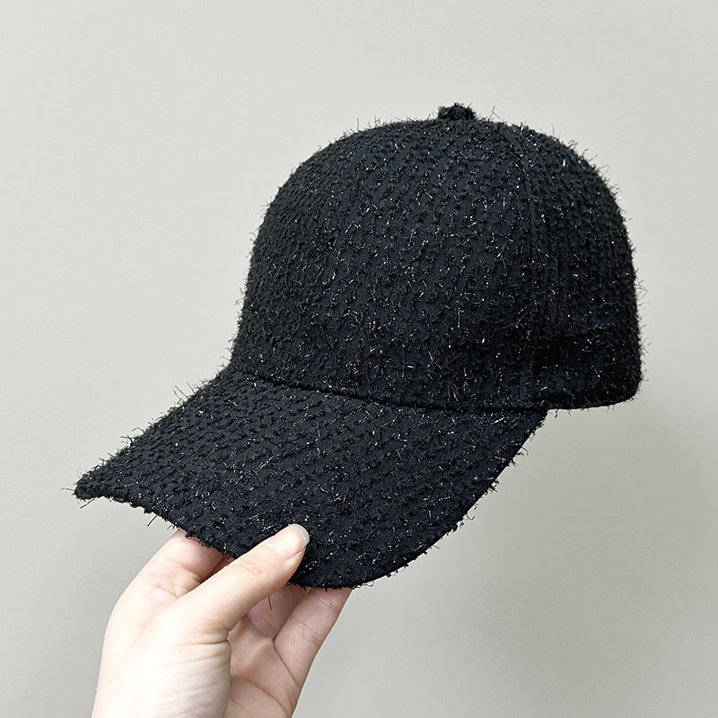 Damen strukturiertes Stoff Baseball Cap Brehn 1784083631