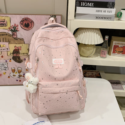 Sternen-Print Mode Schulrucksack Brehn