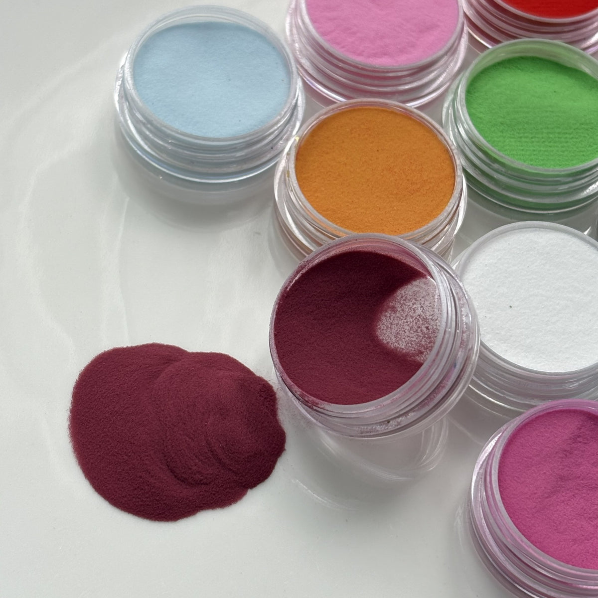 Nagelkunst-Pulver-Pigment-Set