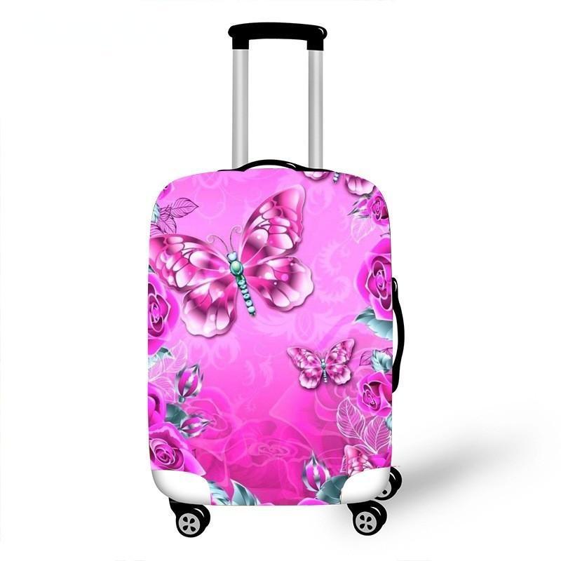 Damen Hartschalenreisekoffer mit floralem Design Brehn