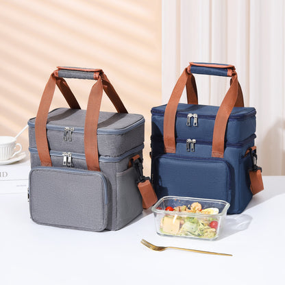 Isolierte Multi-Compartment Lebensmitteltasche Brehn