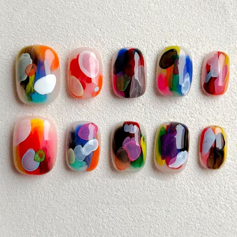 Verspieltes Künstlerisches Nagelkunst Design Set Brehn