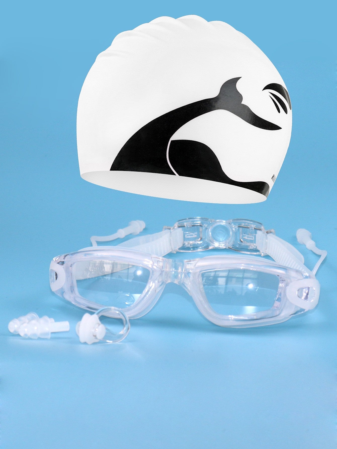 Professionelle Schwimmbrille mit Individuell Einstellbarem Kopfband Brehn