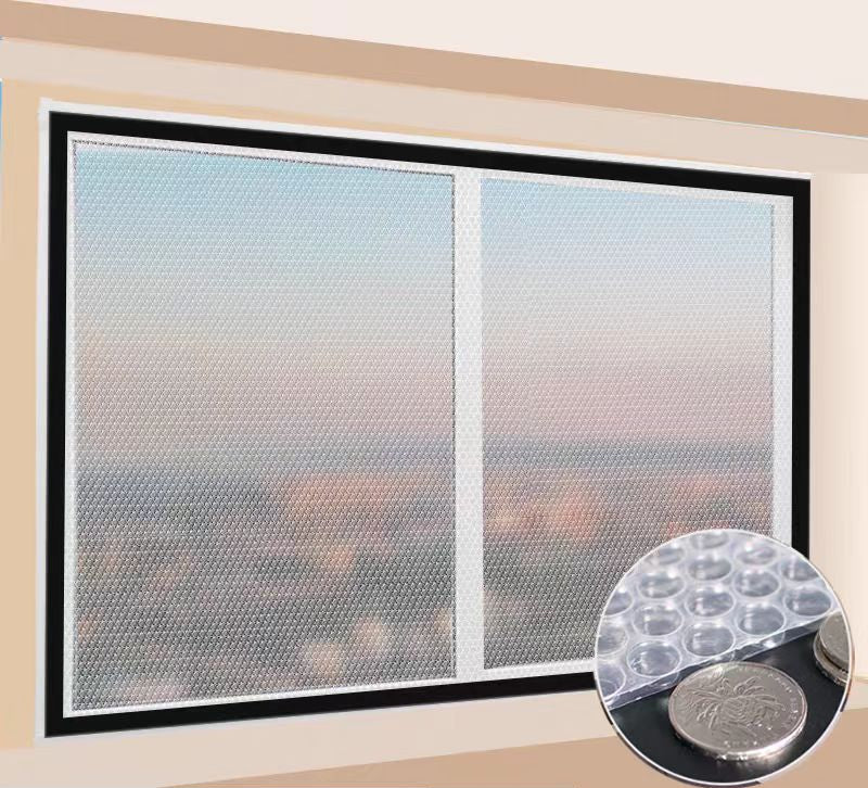 Isolierte Blasenfensterfolie Brehn