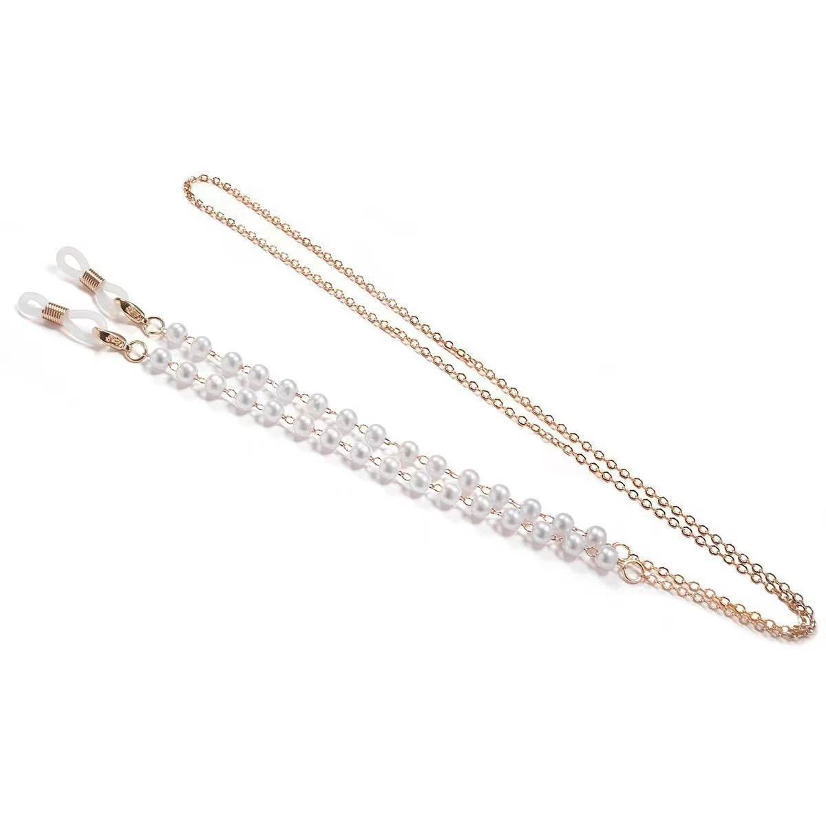 Elegante Perlen Brille Kette Brehn