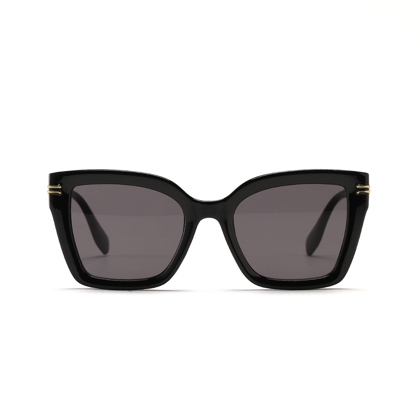 Damen trendige quadratische Sonnenbrille mit elegantem Gestell Brehn