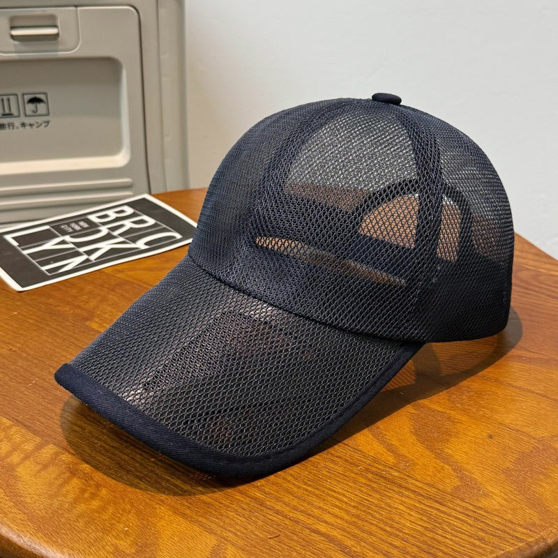 Damen Sportliche Netz-Baseballkappe Brehn