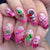 Verspielt Alien-Themen Press-On Nagelkunst Brehn
