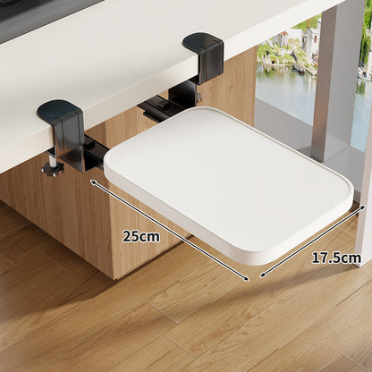 Schraubmontierte Gleitschiene Ergonomische Holzmaserung Tastatur- & Mausplattform