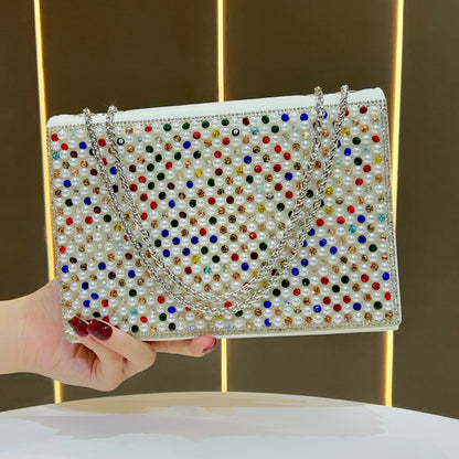 Bejeweled Abend-Clutch