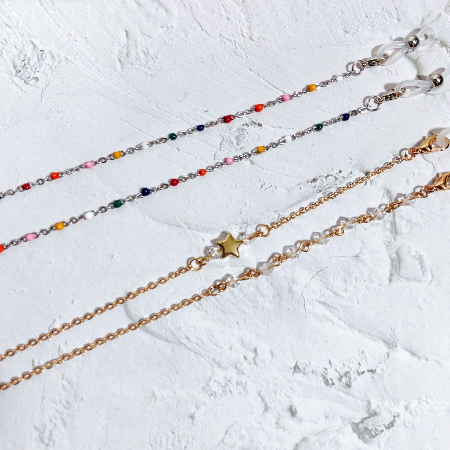 Bunte Brillenhalterkette Brehn