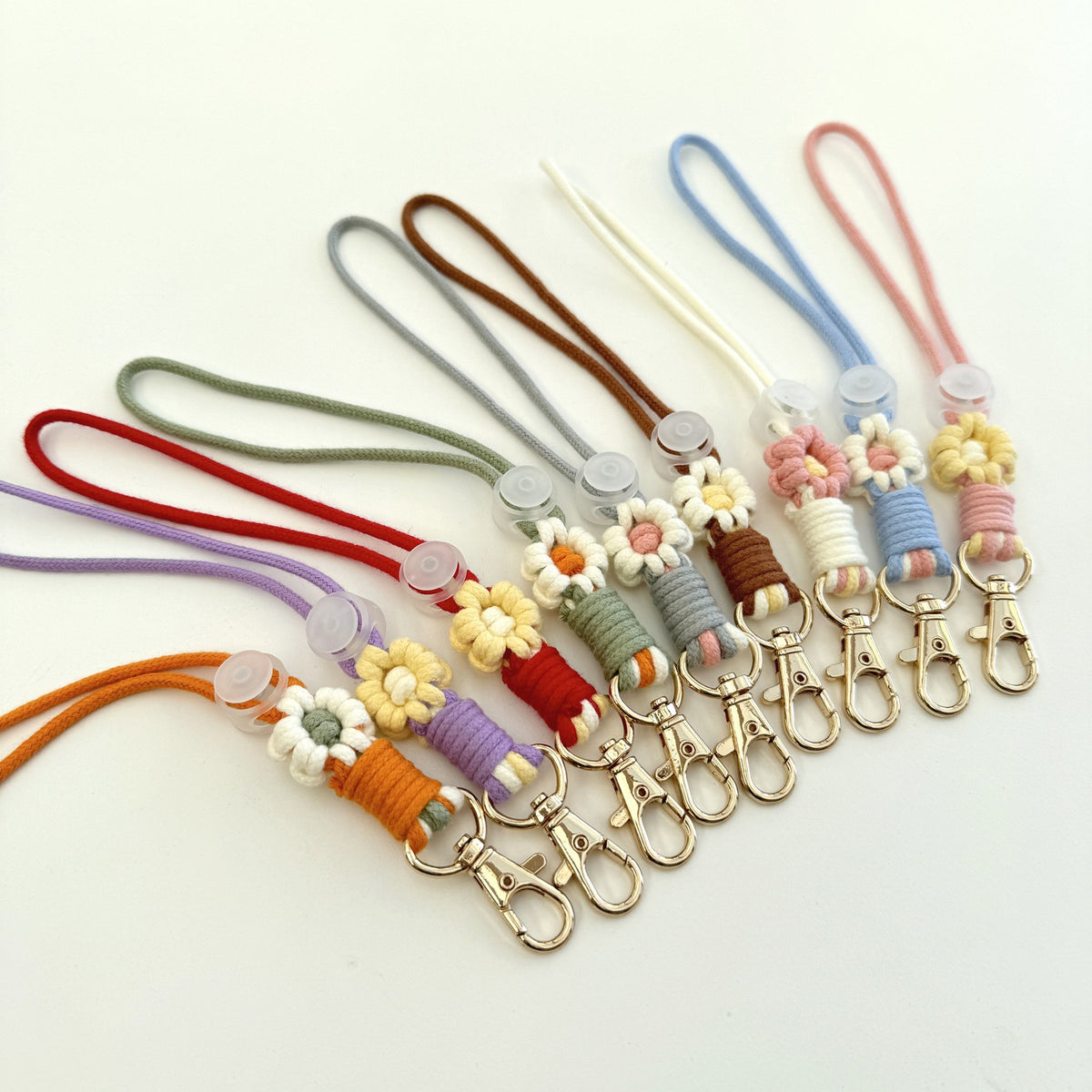 Dekorativer Blumen Schlüsselanhänger Halter Brehn