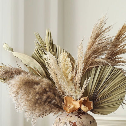 Bohemian getrocknete Blumenarrangement