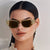 Damen Luxus Sonnenbrille mit elegantem Schmetterlings-Detail Brehn