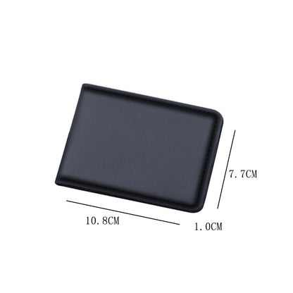 RFID-blockierendes Leder Kartenetui