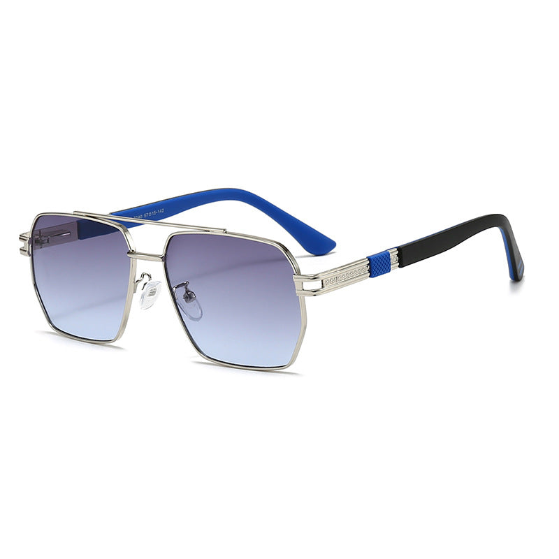 Herren Sonnenbrille mit hochwertigem Metallrahmen und sportlichen Akzenten Brehn