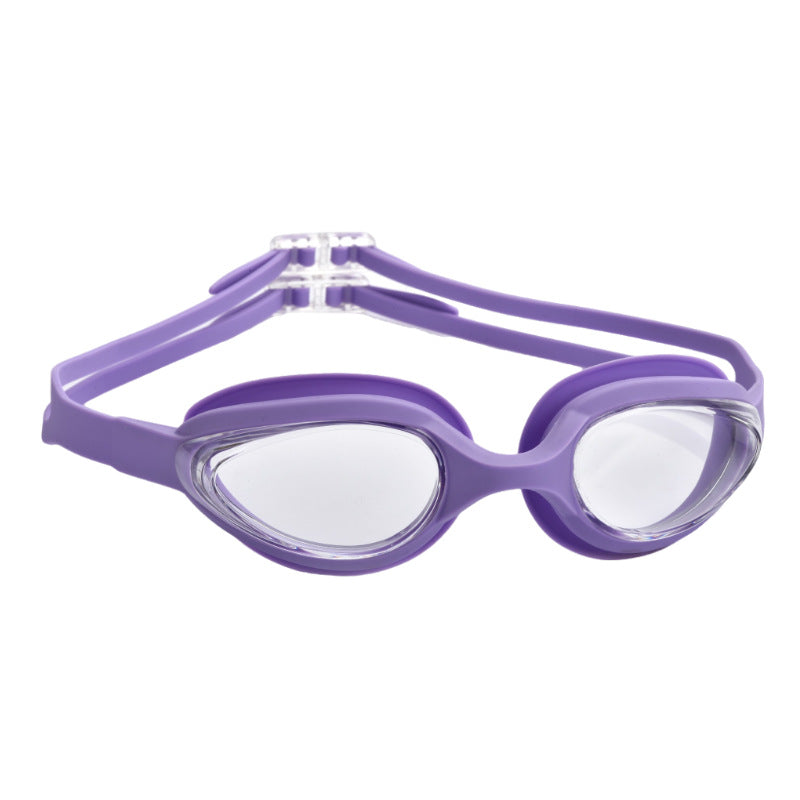 Sport-Schwimmbrille mit Verstellbarem Kopfband und Uv-Schutz Brehn