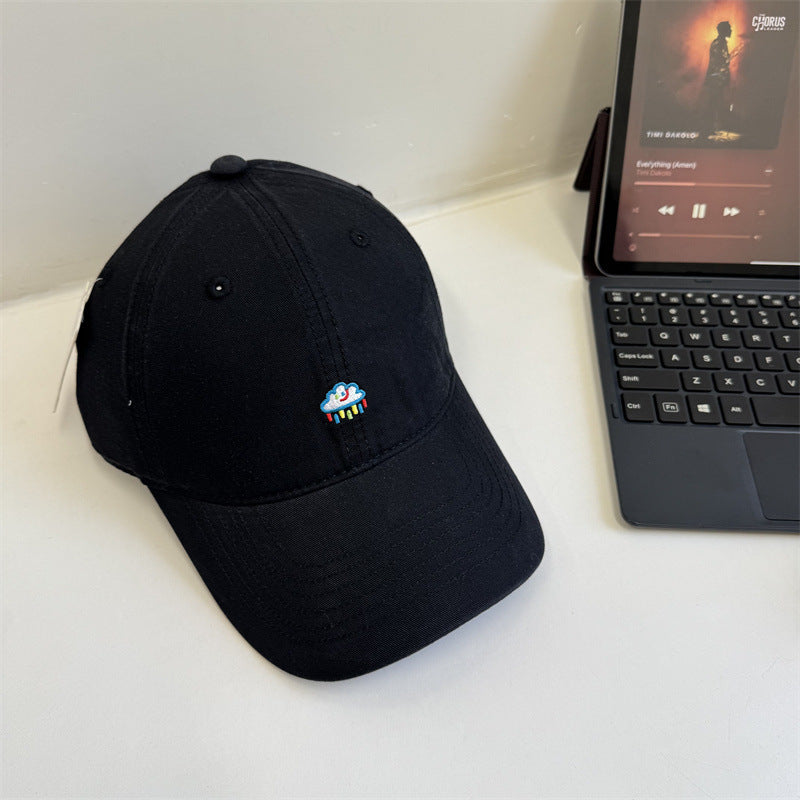 Frauen Bestickte Baumwolle Dad Hat Brehn