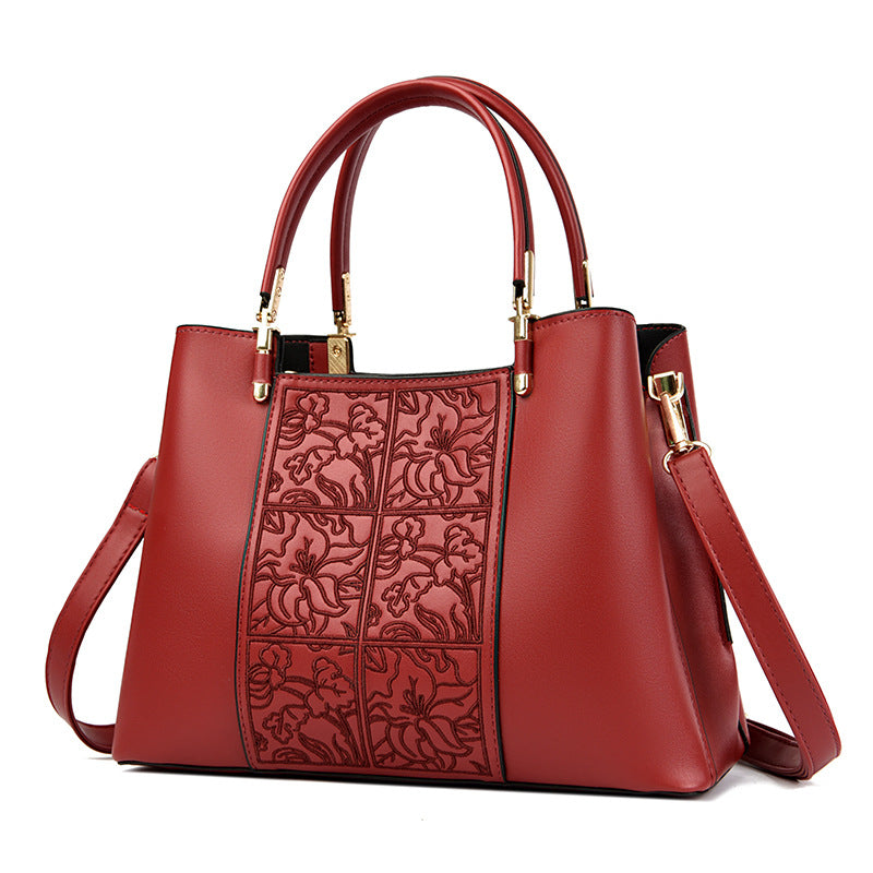 Elegante bestickte Handtasche Brehn