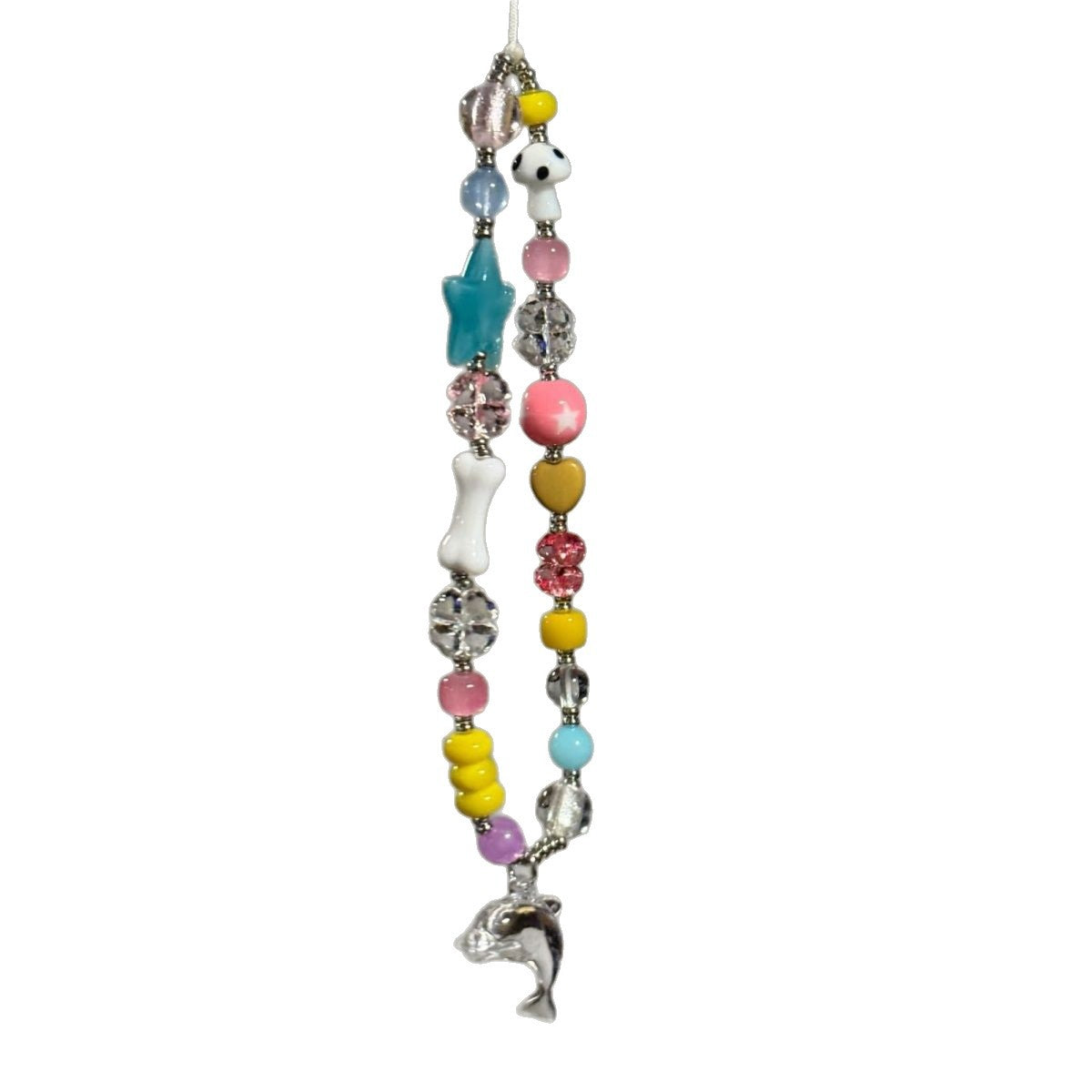 Verspielte Perlen Charm Halskette Brehn