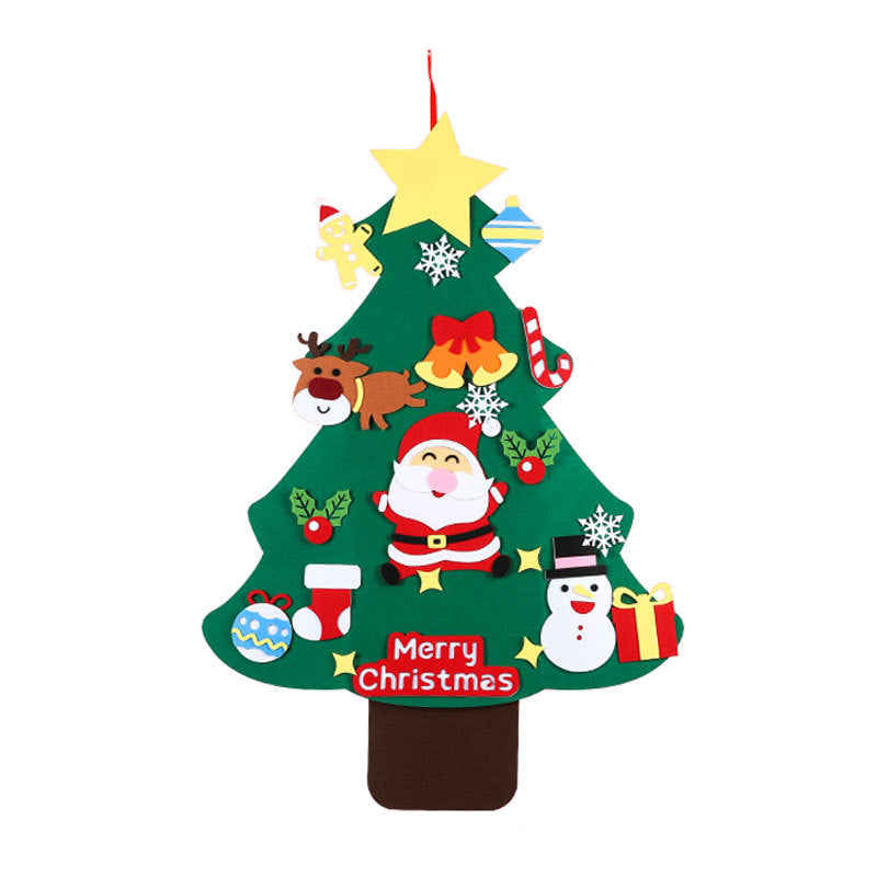 Interaktive Filz Weihnachtsbaum Dekoration Brehn