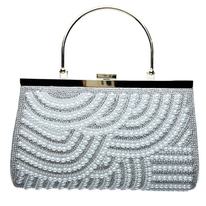 Dekorative Perlenhandtasche