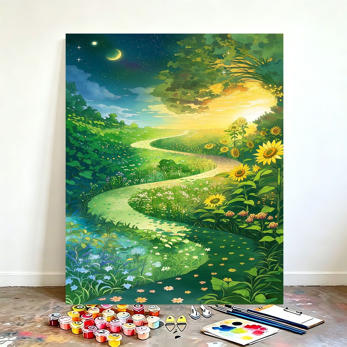 DIY Malen nach Zahlen Kunstset Brehn