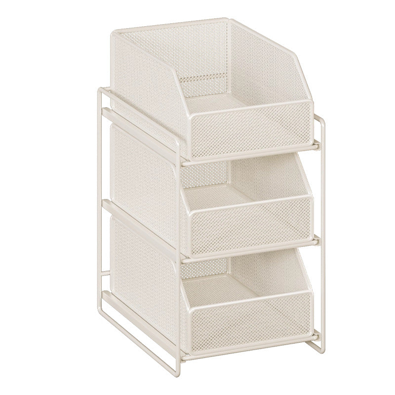 Vertikaler Mesh-Unter-Sink-Ausziehbarer Stauraum-Organizer-Turm