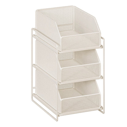 Vertikaler Mesh-Unter-Sink-Ausziehbarer Stauraum-Organizer-Turm