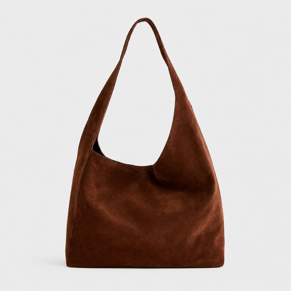 Weiche Wildleder Schlabber Schultertasche