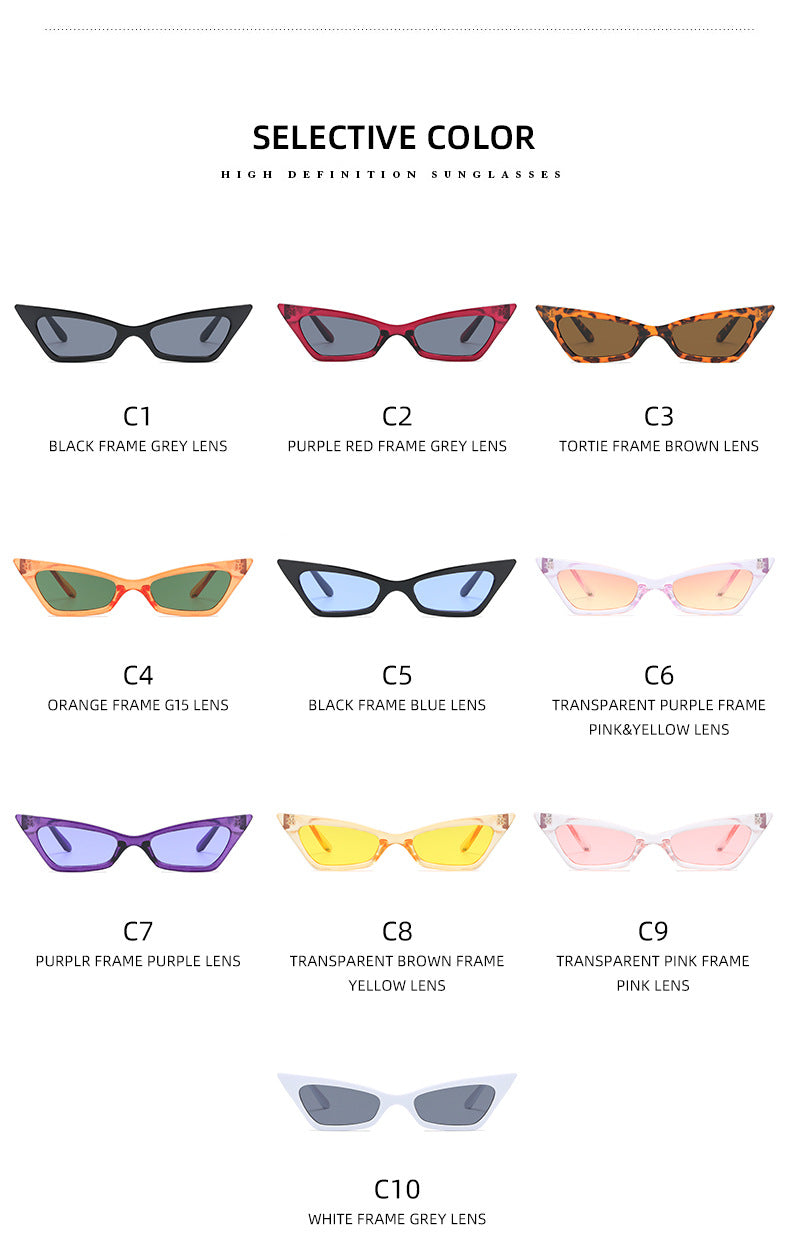 Damen modische Cat-Eye Sonnenbrille Brehn