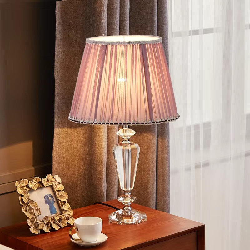 Moderne Kristall Akzent Tischlampe