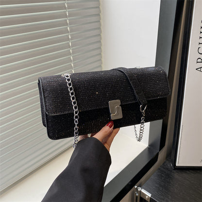Elegante Nieten Abend-Clutch