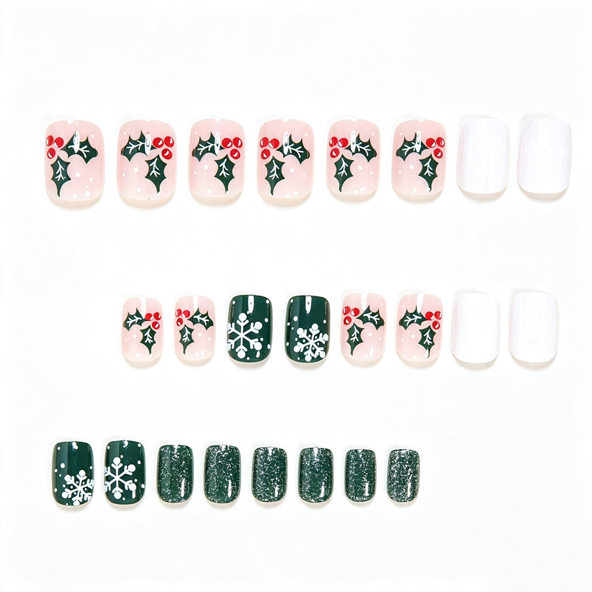 Winter-Themen Nagelkunst Set Brehn