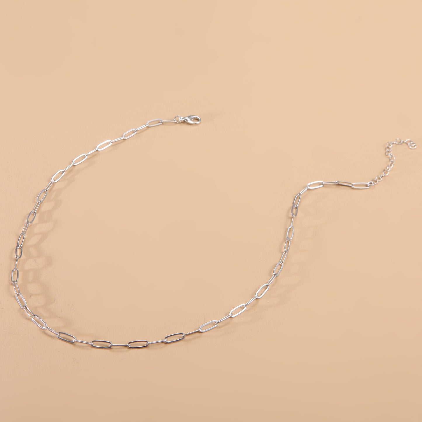 Schlanke lange Gliederkette Halskette Brehn
