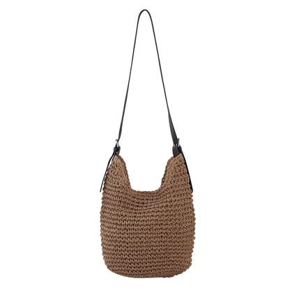 Handgefertigte Strohtasche Brehn