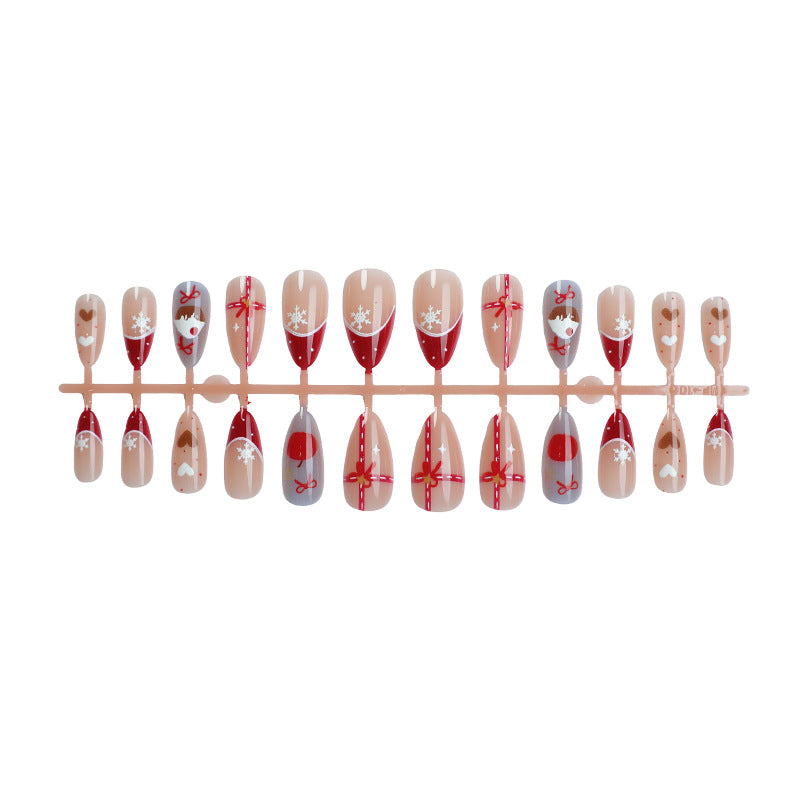 Festliches, urlaubsorientiertes Press-On-Nail-Art-Set 1790738334