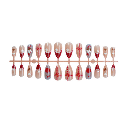 Festliches, urlaubsorientiertes Press-On-Nail-Art-Set 1790738334