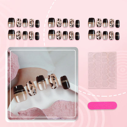 Zeitgenössisches Muster Druck-Nagelkunst-Set Brehn