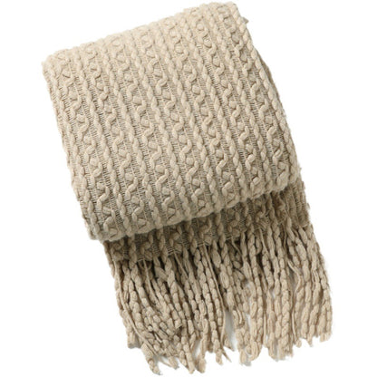 Strukturierter Strickschal