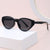 Damen Cat-Eye Sonnenbrille mit trendigem Leopardenmuster Brehn
