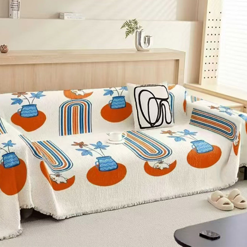 Künstlerisches Home Sofa Überwurfdecke