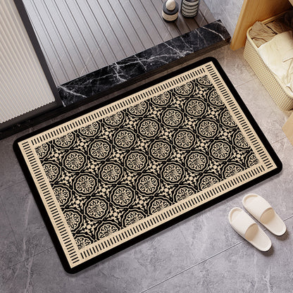 Elegante geometrische Muster-Badmatte Brehn