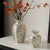 Elegante Keramikvase mit floralem Muster Brehn