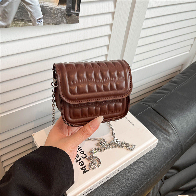 Texturiert gesteppte Mini-Crossbody-Tasche Brehn