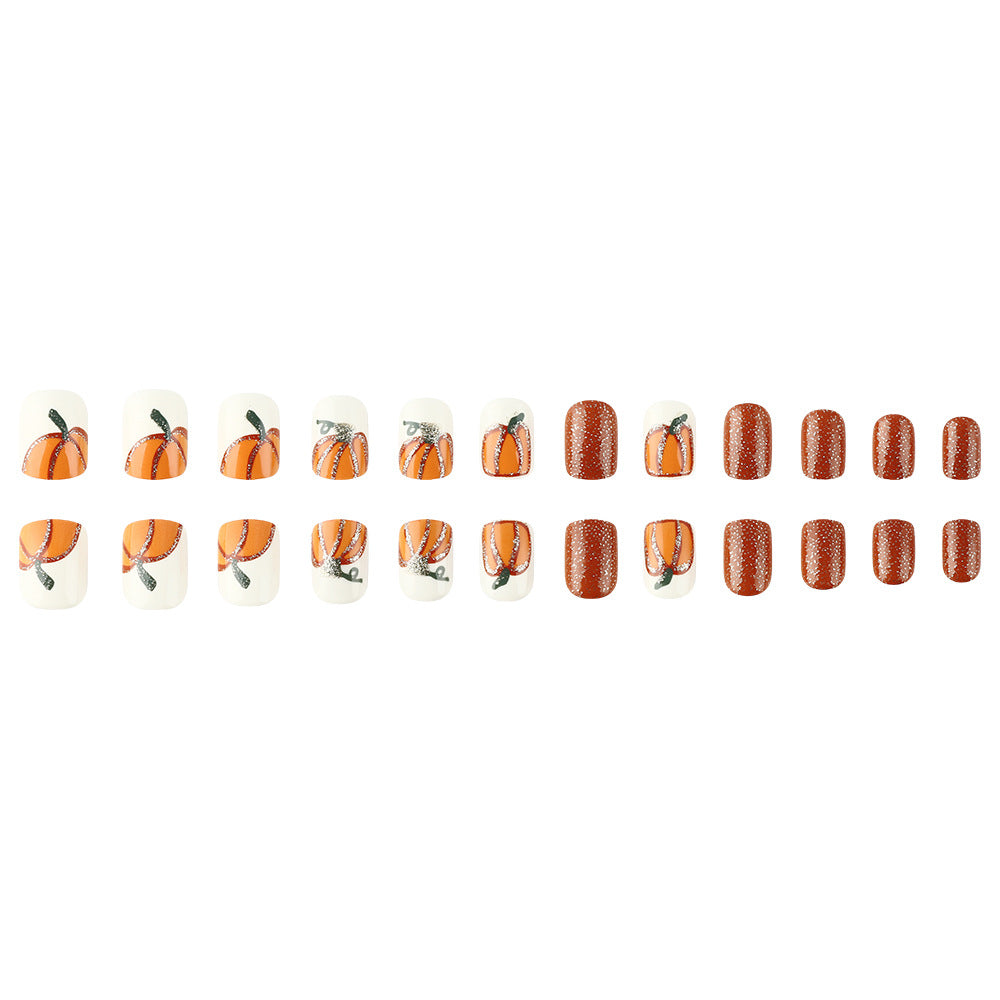 Kürbis-Themen-Nagelkunst-Set Brehn