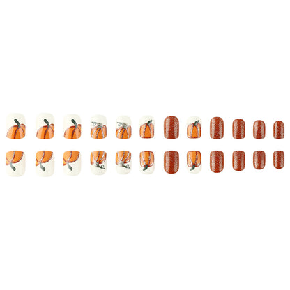 Kürbis-Themen-Nagelkunst-Set Brehn