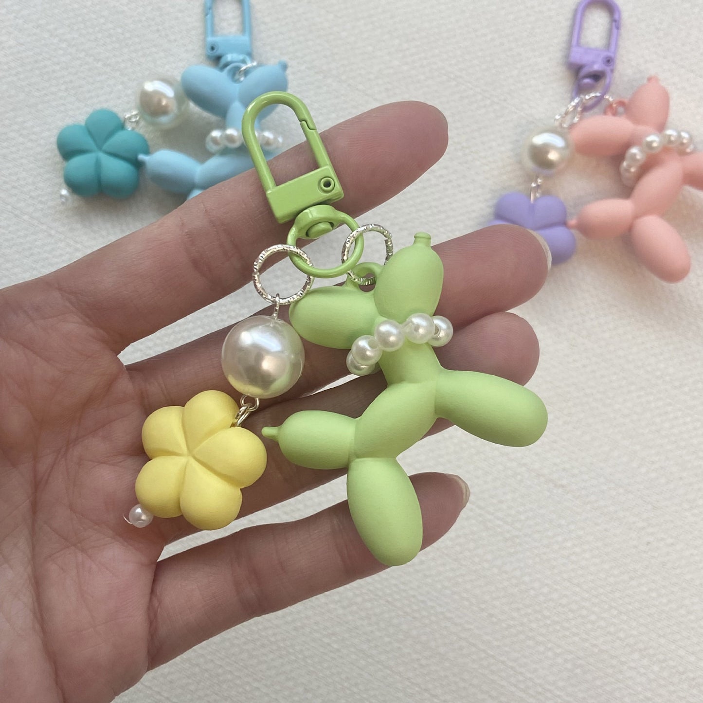 Ballon Tier Charm Schlüsselanhänger Brehn