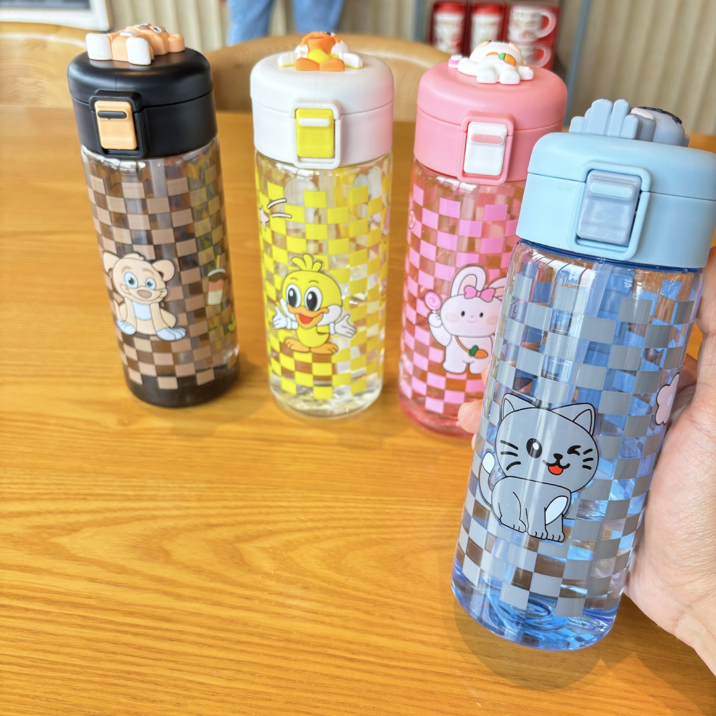 Damen lustige Trinkflasche mit versiegeltem Deckel Brehn
