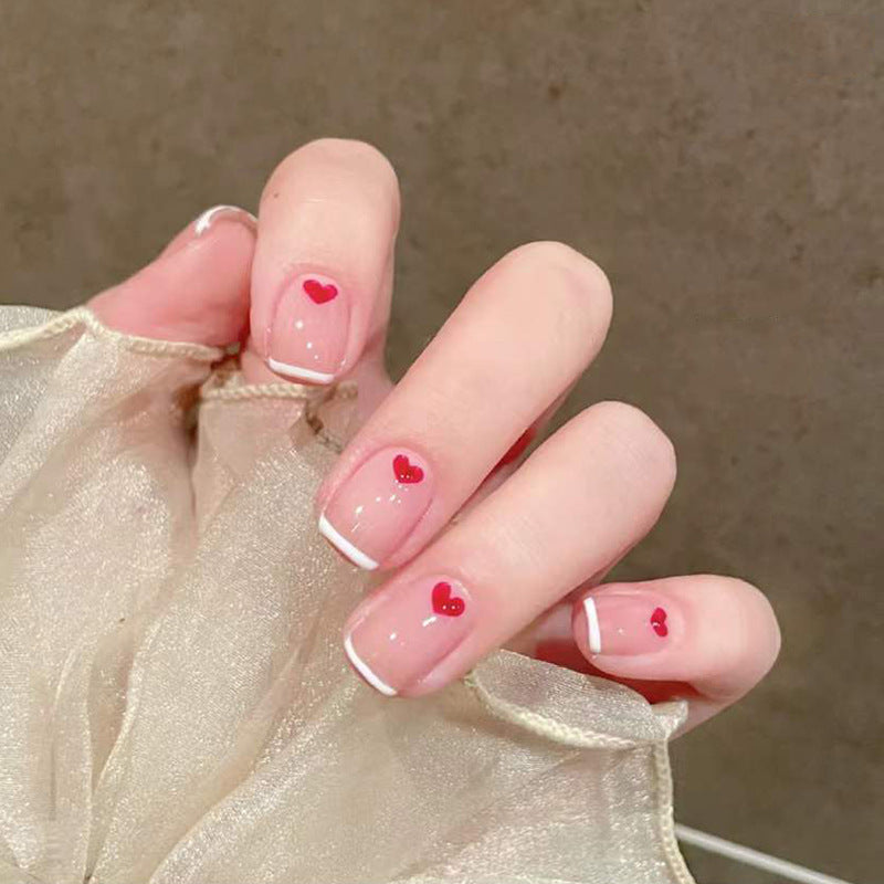 Festliche Nagelkunst Press-Ons Brehn
